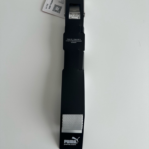 2/$15 Puma Unisex Reversible Web Golf Belt White and Grey - Picture 5 of 7